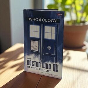 Doctor Who Book Hardcover BBC Who-ology TARDIS SciFi Fandom Gift Guide Book